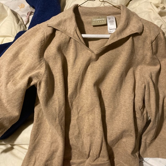 Brown Collard Crop Top - Picture 4 of 4